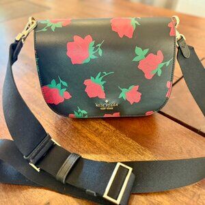 Kate Spade Madison Saffiano Leather Saddle Bag